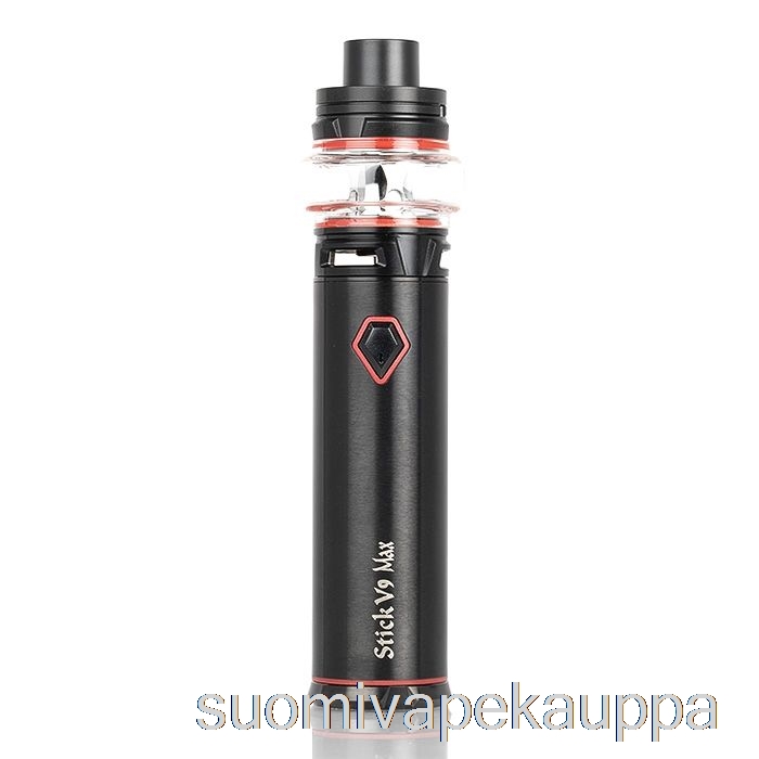 Vape Box Smok Stick V9 & Stick V9 Max 60w Aloitussarja V9 Max - Musta Pinnoitus